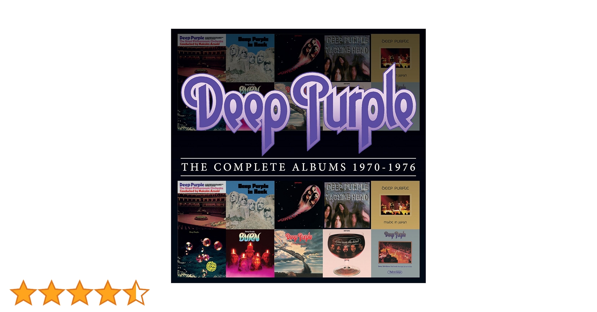 ディープ・パープルTHE COMPLETE ALBUMS 1970-1976 Deep Purple The Complete Albums 1970-1976 (10-Disc) (CD